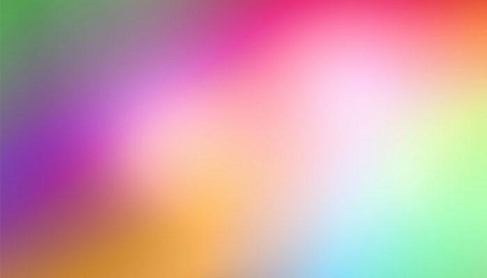 UX UI Blurred colorful background