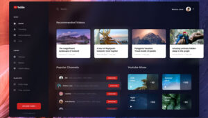UX UI Design Dark Mode