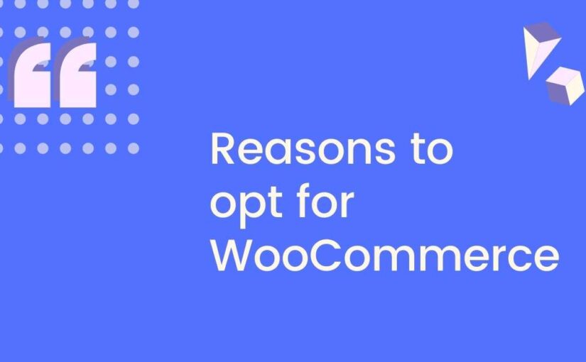 Reasons to opt for WooCommerce