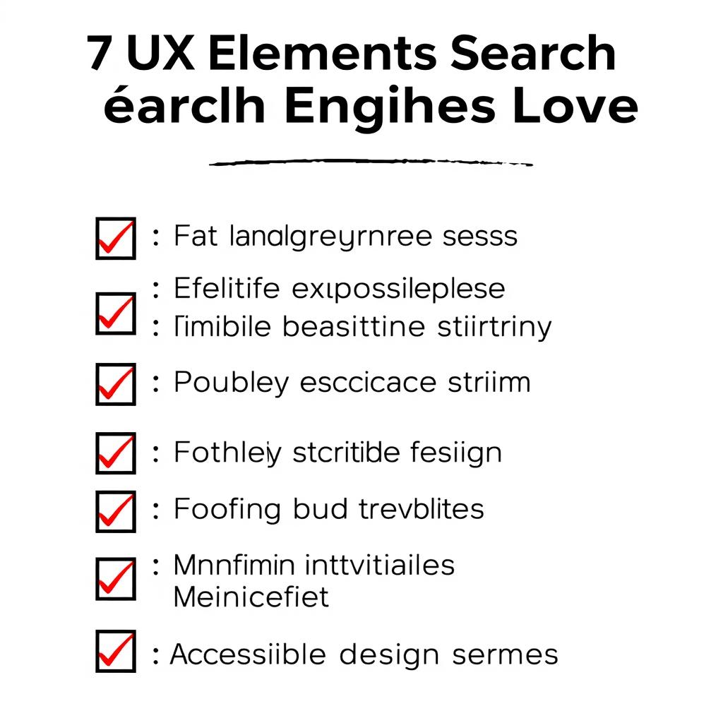 Checklist of 7 UX elements that positively impact SEO rankings Checklist of 7 UX elements that positively impact SEO rankings