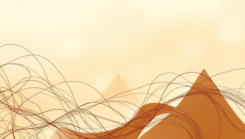 organic geometric shapes web design