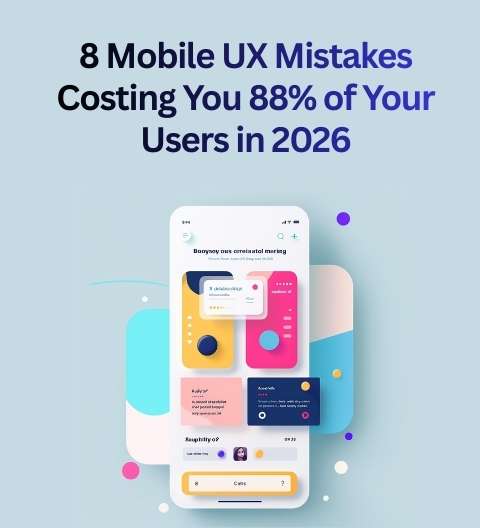 8 Mobile UX Mistakes Costing You 88% of Your Users in 2026