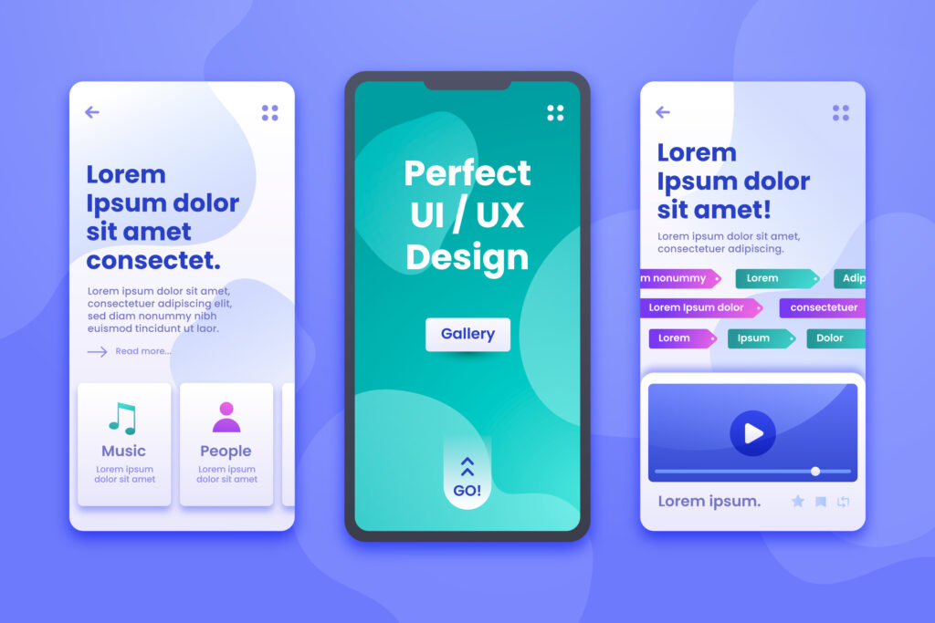 Mobile UX/UI Design