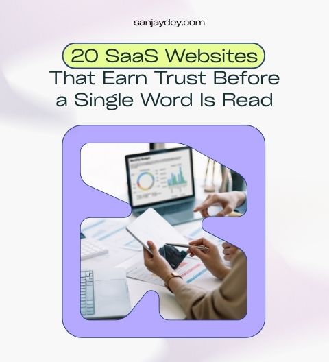 20 Best SaaS Website Design Examples in 2026 (With UX Lessons That Convert)