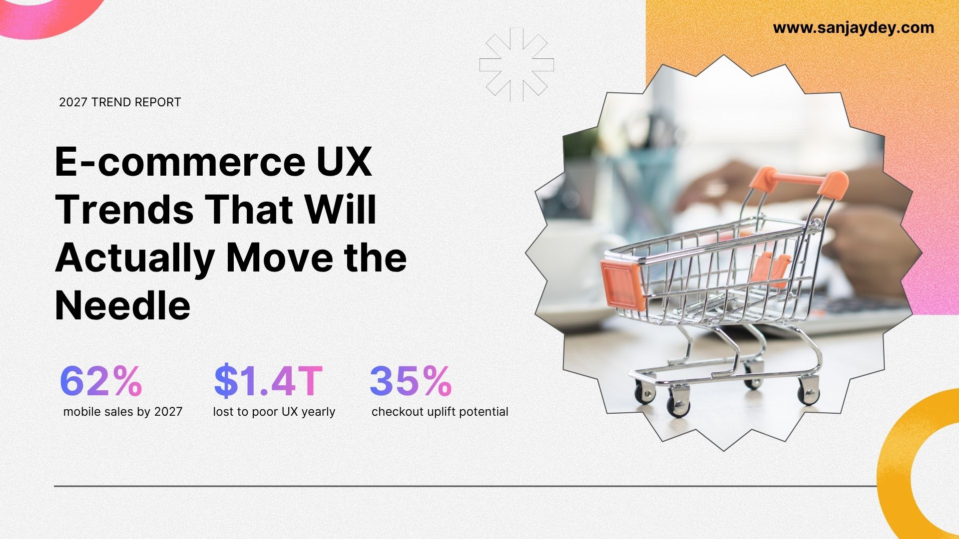 E-commerce UX Trends 2027: What Moves the Needle