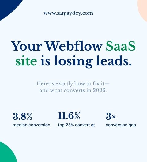 How to Build a High-Converting Webflow SaaS Website in 2026