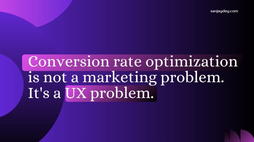 conversion rate optimization ux